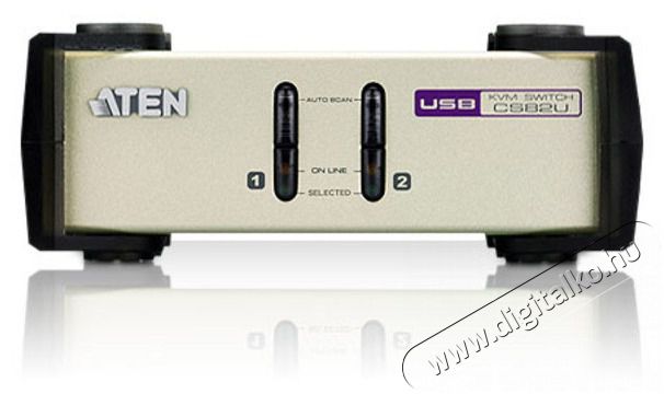 ATEN CS82U-AT 2PC USB-PS/2 VGA KVM Switch Iroda &eacute;s sz&aacute;m&iacute;t&aacute;stechnika - Egy&eacute;b sz&aacute;m&iacute;t&aacute;stechnikai term&eacute;k - 413538