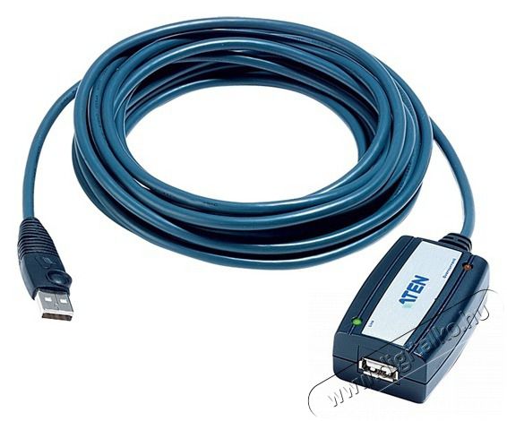 ATEN 5m-es USB-s akt&iacute;v jeltov&aacute;bb&iacute;t&oacute; Iroda &eacute;s sz&aacute;m&iacute;t&aacute;stechnika - H&aacute;l&oacute;zat - Lefedetts&eacute;gn&ouml;velő / jeltov&aacute;bb&iacute;t&oacute; - 466798