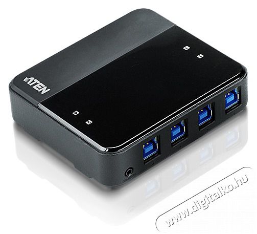ATEN US434 4 portos USB 3.0 perif&eacute;ria megoszt&oacute; switch Iroda &eacute;s sz&aacute;m&iacute;t&aacute;stechnika - H&aacute;l&oacute;zat - Switch - 407918
