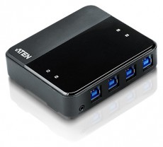 ATEN US434 4 portos USB 3.0 perif&eacute;ria megoszt&oacute; switch Iroda &eacute;s sz&aacute;m&iacute;t&aacute;stechnika - H&aacute;l&oacute;zat - Switch - 407918