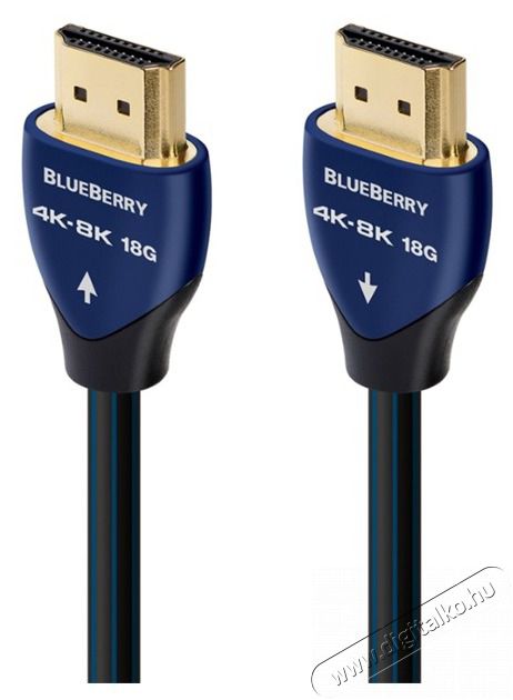 AUDIOQUEST BlueBerry HDM18BLUE100 1m HDMI 2.1 k&aacute;bel Tv kieg&eacute;sz&iacute;tők - K&aacute;bel / csatlakoz&oacute; - Hdmi k&aacute;bel - 390262