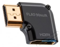 AUDIOQUEST HDM90NUR HDMI Type A aljzat - Type A aljzat aranyozott csatlakoz&oacute;s 90 fokos adapter Tv kieg&eacute;sz&iacute;tők - K&aacute;bel / csatlakoz&oacute; - Csatlakoz&oacute; / eloszt&oacute; / &aacute;talak&iacute;t&oacute; - 390285
