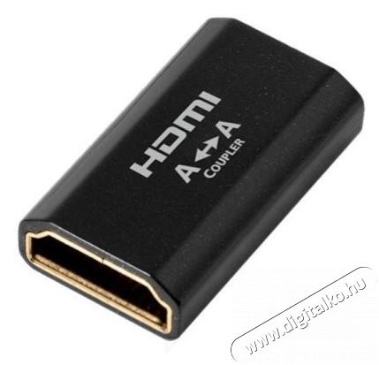 AUDIOQUEST HDMADAA HDMI Type A aljzat - Type A aljzat aranyozott csatlakoz&oacute;s adapter Tv kieg&eacute;sz&iacute;tők - K&aacute;bel / csatlakoz&oacute; - Csatlakoz&oacute; / eloszt&oacute; / &aacute;talak&iacute;t&oacute; - 390289