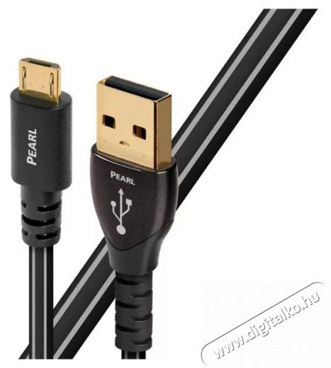 AUDIOQUEST Pearl USBPEA01.5MI 1,5m USB 2.0 Type-A - Micro USB k&aacute;bel Iroda &eacute;s sz&aacute;m&iacute;t&aacute;stechnika - Sz&aacute;m&iacute;t&oacute;g&eacute;p tartoz&eacute;k - USB k&aacute;bel - 390166