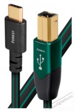AUDIOQUEST Forest USBFOR20.75CB 0,75m USB 2.0 Type-B - Type-C USB k&aacute;bel Iroda &eacute;s sz&aacute;m&iacute;t&aacute;stechnika - Sz&aacute;m&iacute;t&oacute;g&eacute;p tartoz&eacute;k - USB k&aacute;bel - 390235
