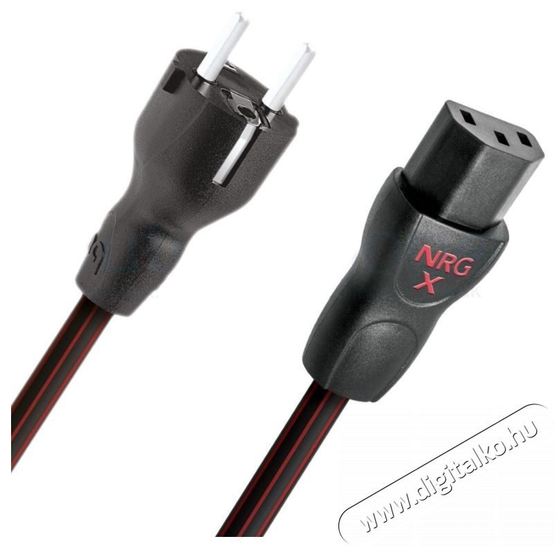 AUDIOQUEST NRG-X3 NRGX3EUC132M 2m C13 - Schuko h&aacute;l&oacute;zati k&aacute;bel Iroda &eacute;s sz&aacute;m&iacute;t&aacute;stechnika - Sz&aacute;m&iacute;t&oacute;g&eacute;p tartoz&eacute;k - H&aacute;l&oacute;zati k&aacute;bel - 390218