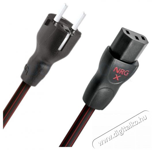 AUDIOQUEST NRG-X3 NRGX3EUC132M 2m C13 - Schuko h&aacute;l&oacute;zati k&aacute;bel Iroda &eacute;s sz&aacute;m&iacute;t&aacute;stechnika - Sz&aacute;m&iacute;t&oacute;g&eacute;p tartoz&eacute;k - H&aacute;l&oacute;zati k&aacute;bel - 390218