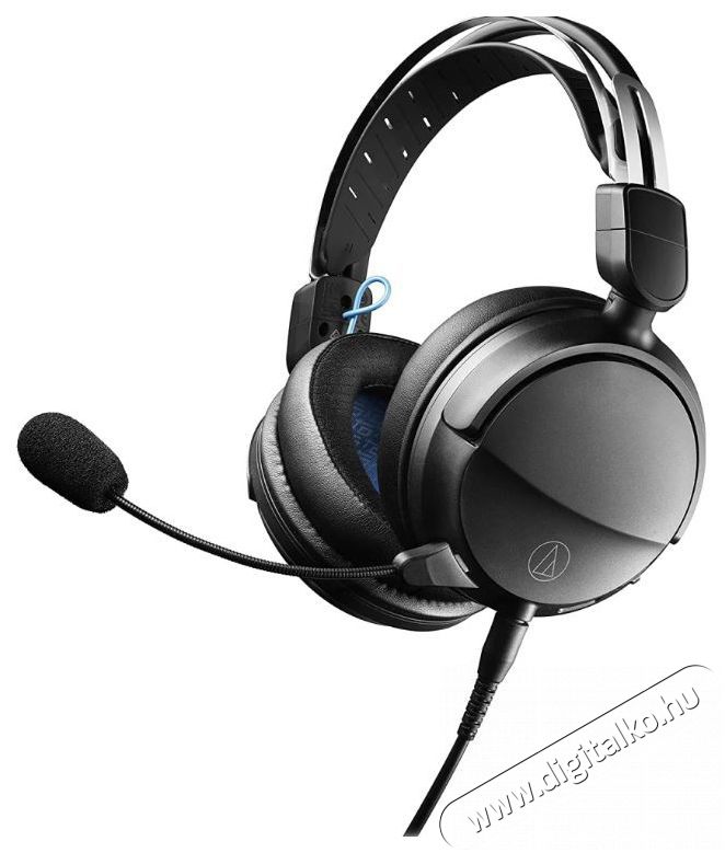 Audio-Technica ATH-GL3BK z&aacute;rt Hifi fekete gamer headset Audio-Video / Hifi / Multim&eacute;dia - F&uuml;l &eacute;s Fejhallgat&oacute;k - Fejhallgat&oacute; mikrofonnal / headset - 389825