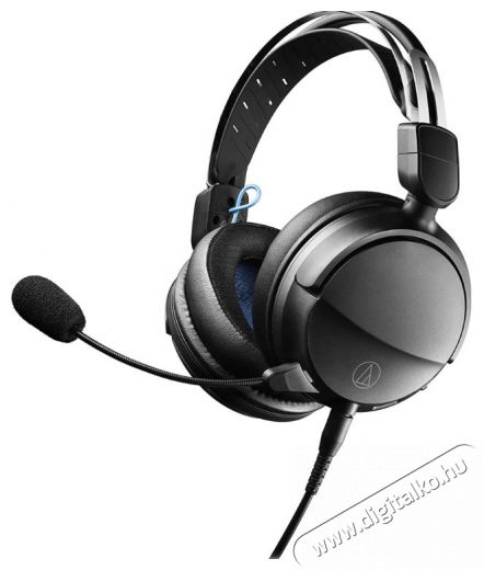 Audio-Technica ATH-GL3BK z&aacute;rt Hifi fekete gamer headset Audio-Video / Hifi / Multim&eacute;dia - F&uuml;l &eacute;s Fejhallgat&oacute;k - Fejhallgat&oacute; mikrofonnal / headset - 389825