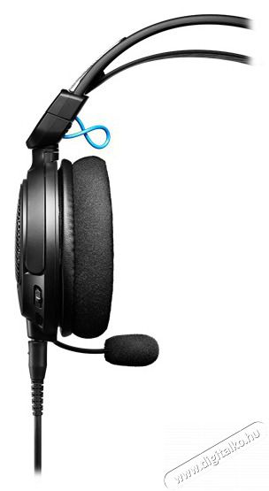 Audio-Technica ATH-GDL3BK nyitott Hifi fekete gamer headset Audio-Video / Hifi / Multim&eacute;dia - F&uuml;l &eacute;s Fejhallgat&oacute;k - Fejhallgat&oacute; mikrofonnal / headset - 427441