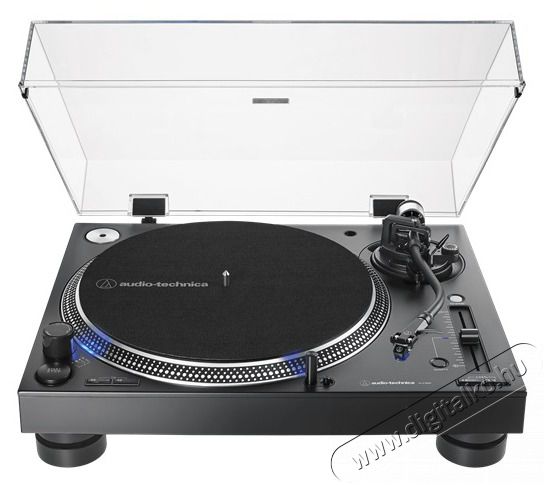 Audio-Technica AT-LP140XPBKEUK k&ouml;zvetlen hajt&aacute;s&uacute; professzion&aacute;lis fekete bakelit lemezj&aacute;tsz&oacute; Audio-Video / Hifi / Multim&eacute;dia - Bakelit lemezj&aacute;tsz&oacute; - Bakelit lemezj&aacute;tsz&oacute; - 459092