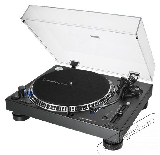 Audio-Technica AT-LP140XPBKEUK k&ouml;zvetlen hajt&aacute;s&uacute; professzion&aacute;lis fekete bakelit lemezj&aacute;tsz&oacute; Audio-Video / Hifi / Multim&eacute;dia - Bakelit lemezj&aacute;tsz&oacute; - Bakelit lemezj&aacute;tsz&oacute; - 459092