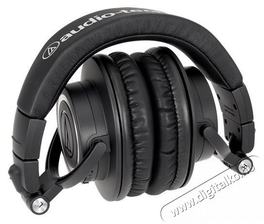 Audio-Technica ATH-M50XBT2 Bluetooth st&uacute;di&oacute; minős&eacute;gű fekete fejhallgat&oacute; Audio-Video / Hifi / Multim&eacute;dia - F&uuml;l &eacute;s Fejhallgat&oacute;k - Fejhallgat&oacute; mikrofonnal / headset - 459237
