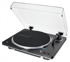 Audio-Technica AT-LP70XBTBS automata szíjhatásos fekete-ezüst Bluetooth/bakelit lemezjátszó Audio-Video / Hifi / Multimédia - Bakelit lemezjátszó - Bakelit lemezjátszó - 507128