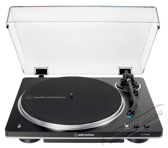 Audio-Technica AT-LP70XBTBS automata sz&iacute;jhat&aacute;sos fekete-ez&uuml;st Bluetooth/bakelit lemezj&aacute;tsz&oacute; Audio-Video / Hifi / Multim&eacute;dia - Bakelit lemezj&aacute;tsz&oacute; - Bakelit lemezj&aacute;tsz&oacute; - 507128