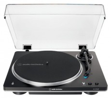 Audio-Technica AT-LP70XBTBS automata sz&iacute;jhat&aacute;sos fekete-ez&uuml;st Bluetooth/bakelit lemezj&aacute;tsz&oacute; Audio-Video / Hifi / Multim&eacute;dia - Bakelit lemezj&aacute;tsz&oacute; - Bakelit lemezj&aacute;tsz&oacute; - 507128