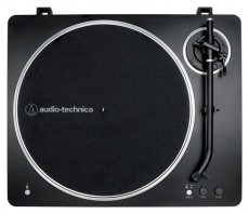Audio-Technica AT-LP70XBTBS automata sz&iacute;jhat&aacute;sos fekete-ez&uuml;st Bluetooth/bakelit lemezj&aacute;tsz&oacute; Audio-Video / Hifi / Multim&eacute;dia - Bakelit lemezj&aacute;tsz&oacute; - Bakelit lemezj&aacute;tsz&oacute; - 507128