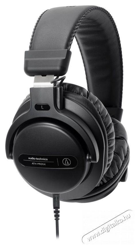 Audio-Technica ATH-PRO5X, fekete Audio-Video / Hifi / Multim&eacute;dia - F&uuml;l &eacute;s Fejhallgat&oacute;k - Fejhallgat&oacute; - 509868