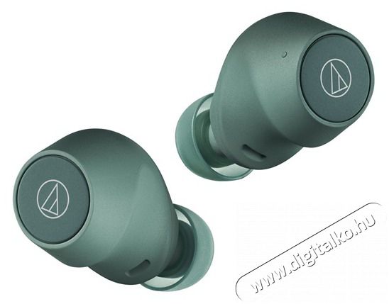 Audio-Technica ATH-CKS30TW+GR True Wireless akt&iacute;v zajszűrős vezet&eacute;k n&eacute;lk&uuml;li z&ouml;ld f&uuml;lhallgat&oacute; Audio-Video / Hifi / Multim&eacute;dia - F&uuml;l &eacute;s Fejhallgat&oacute;k - F&uuml;lhallgat&oacute; mikrofonnal / headset - 514714