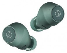 Audio-Technica ATH-CKS30TW+GR True Wireless akt&iacute;v zajszűrős vezet&eacute;k n&eacute;lk&uuml;li z&ouml;ld f&uuml;lhallgat&oacute; Audio-Video / Hifi / Multim&eacute;dia - F&uuml;l &eacute;s Fejhallgat&oacute;k - F&uuml;lhallgat&oacute; mikrofonnal / headset - 514714