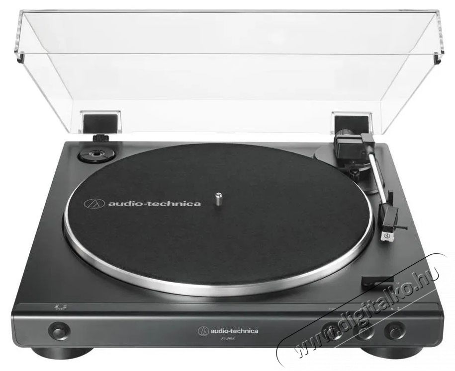 Audio-Technica AT-LP60x Black lemezj&aacute;tsz&oacute; Audio-Video / Hifi / Multim&eacute;dia - Bakelit lemezj&aacute;tsz&oacute; - Bakelit lemezj&aacute;tsz&oacute; - 531691