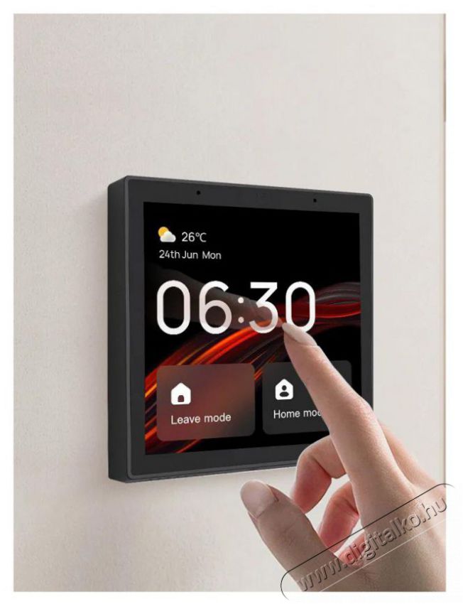 AVATTO T6E Smart home Control Panel H&aacute;ztart&aacute;s / Otthon / K&uuml;lt&eacute;r - Okos otthon - Smart időj&aacute;r&aacute;s &aacute;llom&aacute;s - 508052