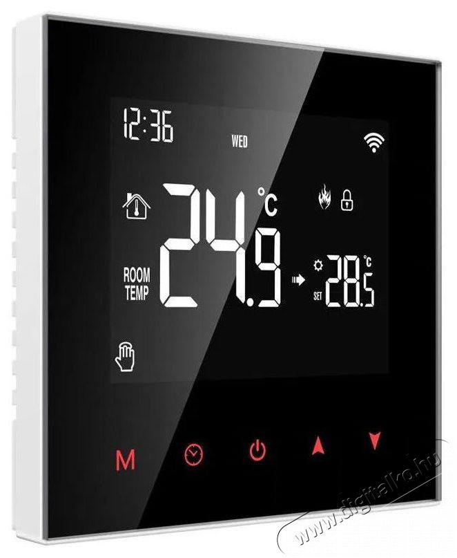 AVATTO ZWT100-16A Zigbee for Electric Heating H&aacute;ztart&aacute;s / Otthon / K&uuml;lt&eacute;r - Okos otthon - Termoszt&aacute;t - 508055