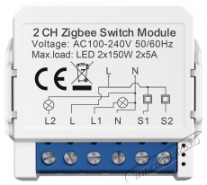 AVATTO ZWSM16 Zigbee (2-gang) - H&aacute;ztart&aacute;s / Otthon / K&uuml;lt&eacute;r - Egy&eacute;b h&aacute;ztart&aacute;si term&eacute;k - 523882