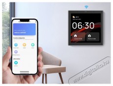 AVATTO T6E Smart home Control Panel H&aacute;ztart&aacute;s / Otthon / K&uuml;lt&eacute;r - Okos otthon - Smart időj&aacute;r&aacute;s &aacute;llom&aacute;s - 508052