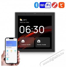 AVATTO T6E Smart home Control Panel H&aacute;ztart&aacute;s / Otthon / K&uuml;lt&eacute;r - Okos otthon - Smart időj&aacute;r&aacute;s &aacute;llom&aacute;s - 508052