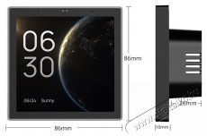 AVATTO T6E Smart home Control Panel H&aacute;ztart&aacute;s / Otthon / K&uuml;lt&eacute;r - Okos otthon - Smart időj&aacute;r&aacute;s &aacute;llom&aacute;s - 508052
