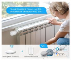 AVATTO TRV16 Zigbee for Electric thermostat H&aacute;ztart&aacute;s / Otthon / K&uuml;lt&eacute;r - Okos otthon - Termoszt&aacute;t - 508058