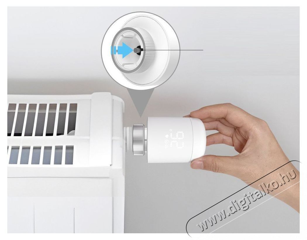 AVATTO TRV16 Zigbee for Electric thermostat H&aacute;ztart&aacute;s / Otthon / K&uuml;lt&eacute;r - Okos otthon - Termoszt&aacute;t - 508058