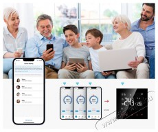 AVATTO ZWT100-16A Zigbee for Electric Heating H&aacute;ztart&aacute;s / Otthon / K&uuml;lt&eacute;r - Okos otthon - Termoszt&aacute;t - 508055