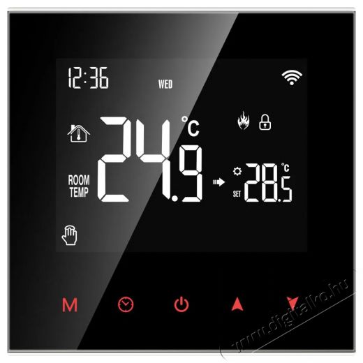 AVATTO ZWT100-16A Zigbee for Electric Heating H&aacute;ztart&aacute;s / Otthon / K&uuml;lt&eacute;r - Okos otthon - Termoszt&aacute;t - 508055