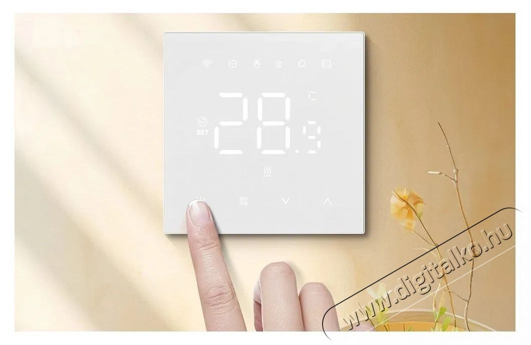 AVATTO AVATTO-W WiFi Termostat, Boiler (410-BH-3A-gas, Wifi Gas Boiler Heating Smart Thermostat) H&aacute;ztart&aacute;s / Otthon / K&uuml;lt&eacute;r - Okos otthon - Termoszt&aacute;t - 519336