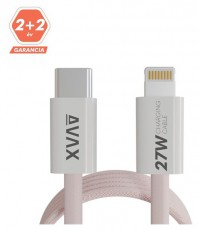 AVAX CB611P MAGNETY 27W 1m USB-C - Lightning adat- és töltőkábel Fotó-Videó kiegészítők - Kábel - Egyéb kábel - 508656