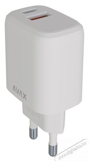 AVAX CH312W SPEEDY 12W USB A + USB C h&aacute;l&oacute;zati t&ouml;ltő H&aacute;ztart&aacute;s / Otthon / K&uuml;lt&eacute;r - Vil&aacute;g&iacute;t&aacute;s / elektromoss&aacute;g - H&aacute;l&oacute;zati eloszt&oacute; / hosszabb&iacute;t&oacute; / adapter - 508658
