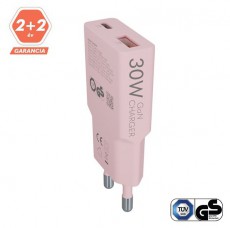 AVAX CH641P NANO SLIM 30W USB-C (PD3.0)+USB-A (QC3.0) pink h&aacute;l&oacute;zati t&ouml;ltő H&aacute;ztart&aacute;s / Otthon / K&uuml;lt&eacute;r - Vil&aacute;g&iacute;t&aacute;s / elektromoss&aacute;g - H&aacute;l&oacute;zati eloszt&oacute; / hosszabb&iacute;t&oacute; / adapter - 508651