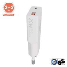 AVAX CH641W NANO SLIM 30W USB-C (PD3.0)+USB-A (QC3.0) feh&eacute;r h&aacute;l&oacute;zati t&ouml;ltő H&aacute;ztart&aacute;s / Otthon / K&uuml;lt&eacute;r - Vil&aacute;g&iacute;t&aacute;s / elektromoss&aacute;g - H&aacute;l&oacute;zati eloszt&oacute; / hosszabb&iacute;t&oacute; / adapter - 508650