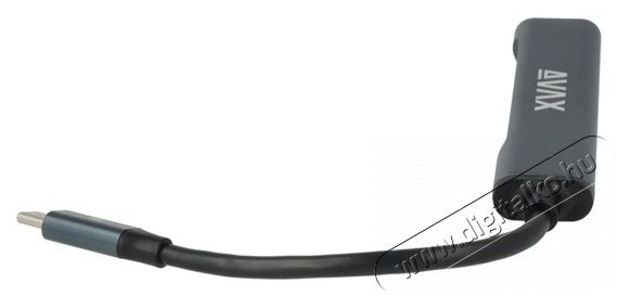 AVAX HB601 CONNECT+ Type C-4xUSB 3.0 HUB Iroda &eacute;s sz&aacute;m&iacute;t&aacute;stechnika - Notebook kieg&eacute;sz&iacute;tő - USB hub / eloszt&oacute; - 514979
