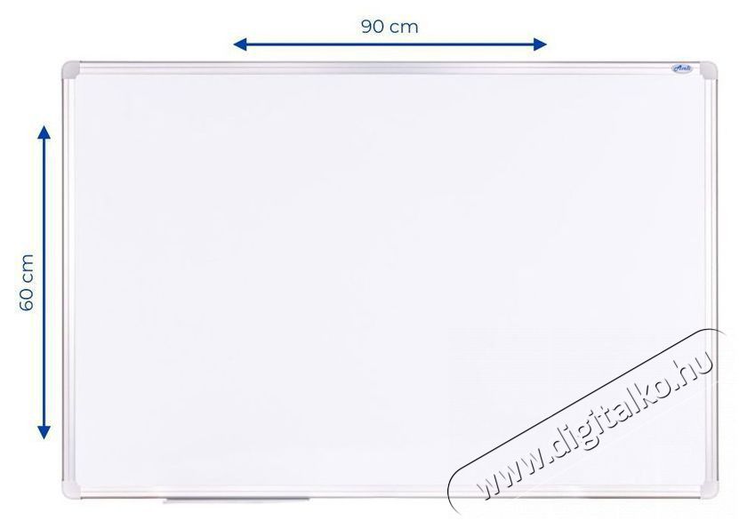 AVELI alum&iacute;nium keretes m&aacute;gneses t&aacute;bla, 90 &times; 60 cm Iroda &eacute;s sz&aacute;m&iacute;t&aacute;stechnika - Egy&eacute;b sz&aacute;m&iacute;t&aacute;stechnikai term&eacute;k - 518246