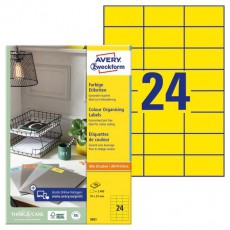 Avery 3451 70x37mm s&aacute;rga univerz&aacute;lis c&iacute;mke - Iroda &eacute;s sz&aacute;m&iacute;t&aacute;stechnika - Egy&eacute;b sz&aacute;m&iacute;t&aacute;stechnikai term&eacute;k - 404285