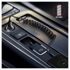 Axagon BUMM-AM10TB Twister micro USB 2.0 B - USB 2.0 A 0,6 m fekete csavart k&aacute;bel Iroda &eacute;s sz&aacute;m&iacute;t&aacute;stechnika - Sz&aacute;m&iacute;t&oacute;g&eacute;p tartoz&eacute;k - USB k&aacute;bel - 391161