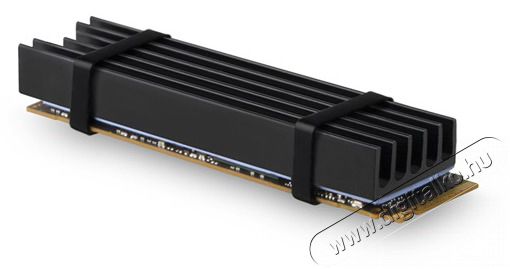 Axagon CLR-M2L10 alum&iacute;nium passz&iacute;v hűtő M.2 SSD-hez Iroda &eacute;s sz&aacute;m&iacute;t&aacute;stechnika - Egy&eacute;b sz&aacute;m&iacute;t&aacute;stechnikai term&eacute;k - 391469