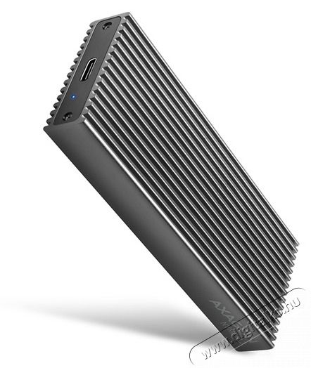 Axagon EEM2-XR M.2 NVMe k&uuml;lső SSD h&aacute;z sz&uuml;rke Iroda &eacute;s sz&aacute;m&iacute;t&aacute;stechnika - Notebook kieg&eacute;sz&iacute;tő - SSD be&eacute;p&iacute;tő keret - 391378