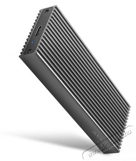 Axagon EEM2-XR M.2 NVMe k&uuml;lső SSD h&aacute;z sz&uuml;rke Iroda &eacute;s sz&aacute;m&iacute;t&aacute;stechnika - Notebook kieg&eacute;sz&iacute;tő - SSD be&eacute;p&iacute;tő keret - 391378