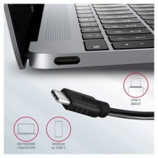Axagon HMC-4G2 4 portos USB3.2. Gen 2 ez&uuml;stfekete HUB Iroda &eacute;s sz&aacute;m&iacute;t&aacute;stechnika - Notebook kieg&eacute;sz&iacute;tő - USB hub / eloszt&oacute; - 391754