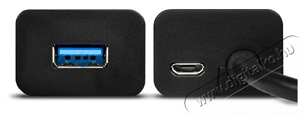 Axagon HUE-S2B 4 portos USB3.0 gyorst&ouml;ltő Hub Iroda &eacute;s sz&aacute;m&iacute;t&aacute;stechnika - Notebook kieg&eacute;sz&iacute;tő - USB hub / eloszt&oacute; - 391671