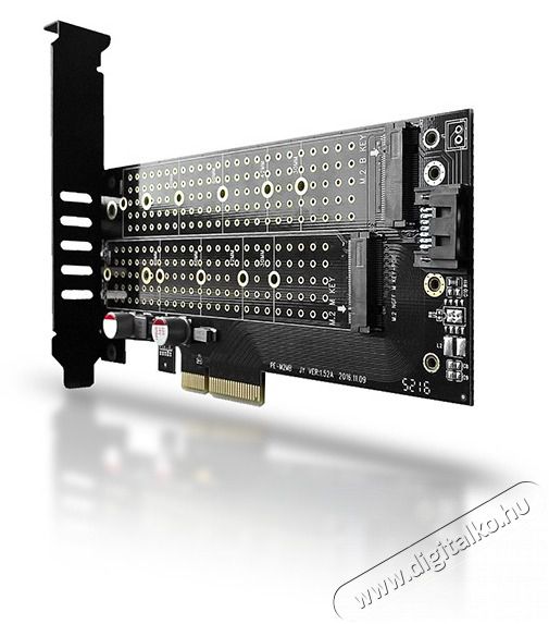 Axagon PCEM2-D PCI-Express - NVME+NGFF M.2 adapter Iroda &eacute;s sz&aacute;m&iacute;t&aacute;stechnika - Egy&eacute;b sz&aacute;m&iacute;t&aacute;stechnikai term&eacute;k - 391463
